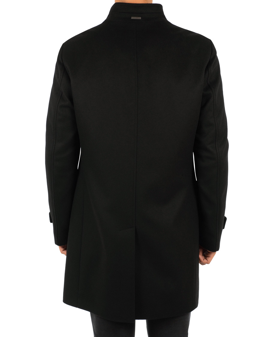 Heren | Jassen | BOSS BLACK | BOSS Sintrax Wool/Cashmere Coat Black