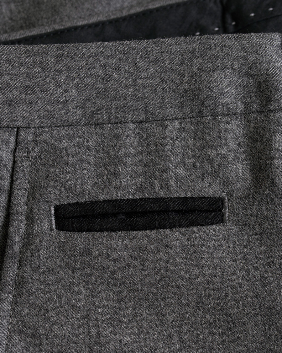 Heren | Broeken | BOSS BLACK | BOSS Wilhelm Wool Trousers Open Grey