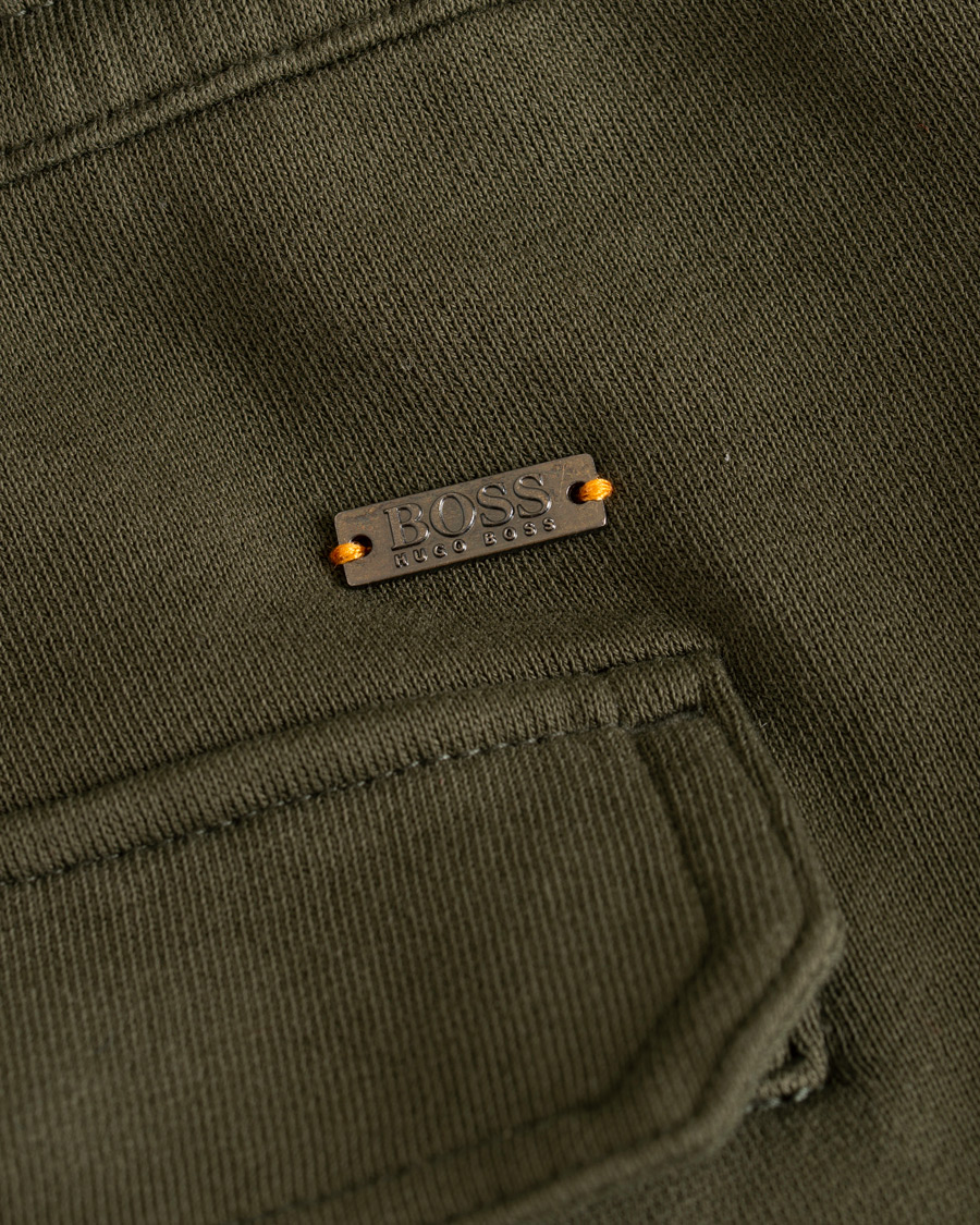 Heren | Broeken | BOSS ORANGE | BOSS Casual Senman Cargo Sweatpants Dark Green
