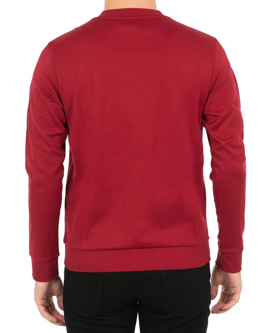 Heren | Truien | BOSS GREEN | BOSS Athleisure Salbo Crew Neck Sweatshirt Rhubarb Red