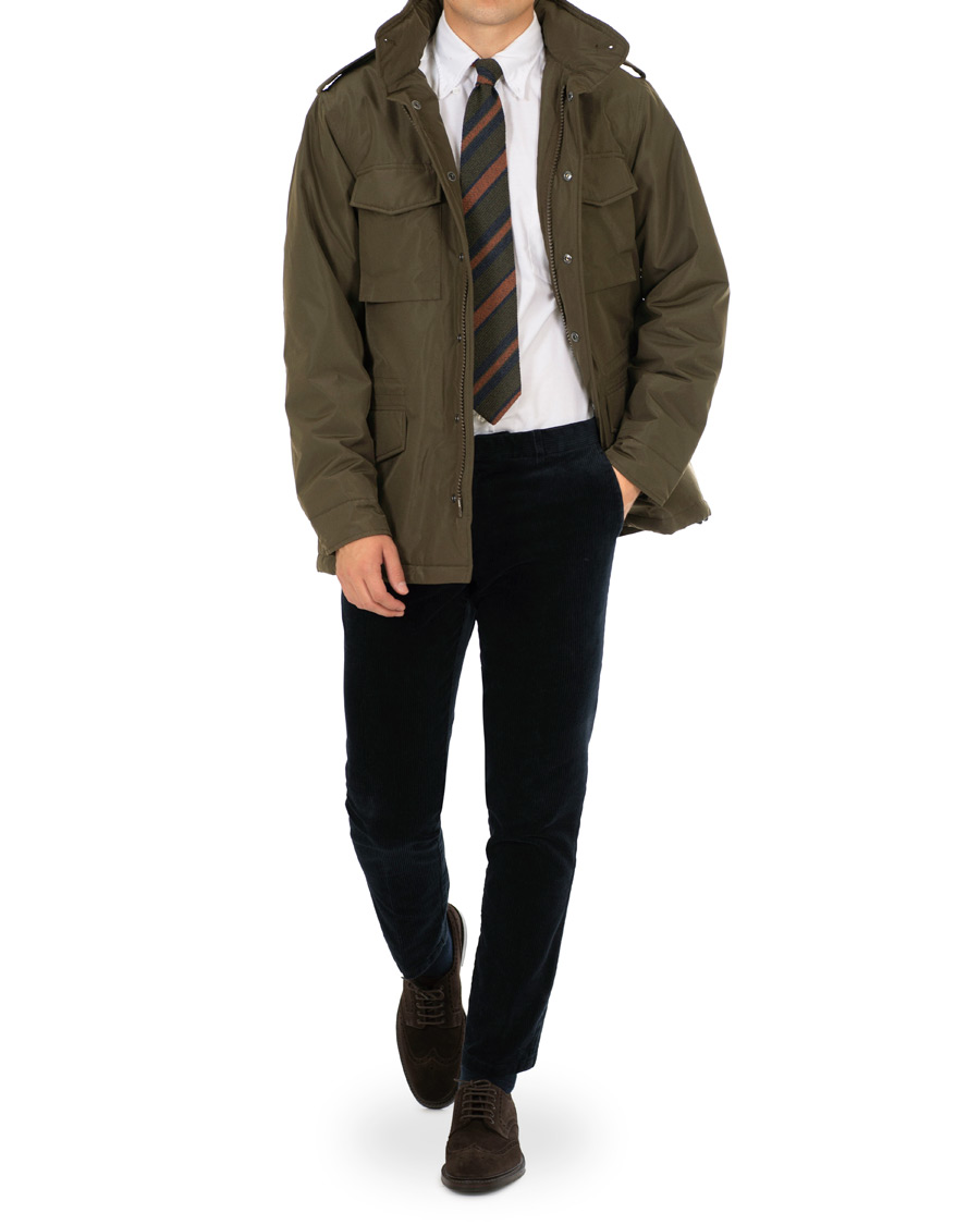 Heren | Jassen | Aspesi | New Field Jacket Nylon Dark Green