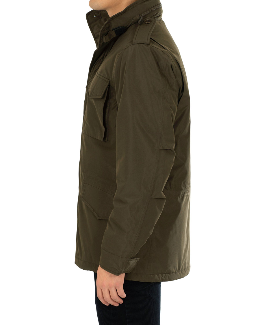 Heren | Jassen | Aspesi | New Field Jacket Nylon Dark Green