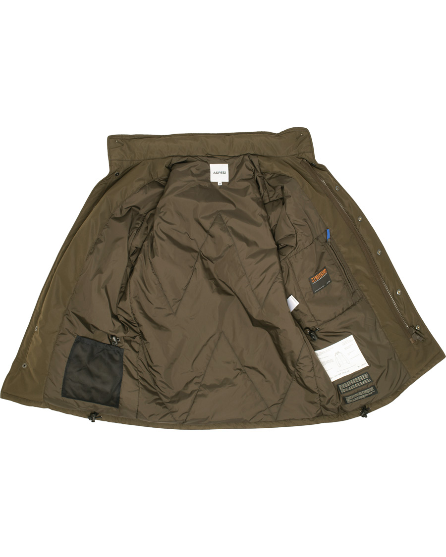 Heren | Jassen | Aspesi | New Field Jacket Nylon Dark Green