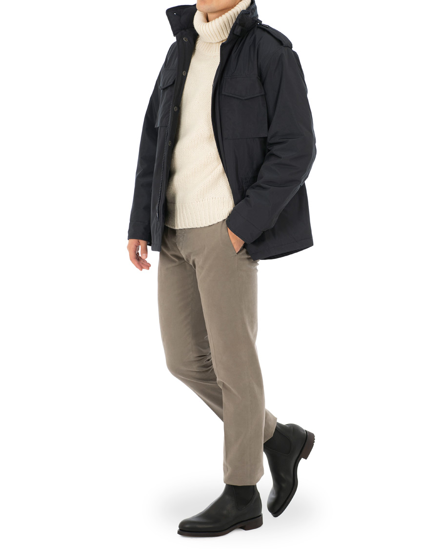 Heren | Jassen | Aspesi | New Field Jacket Nylon Navy