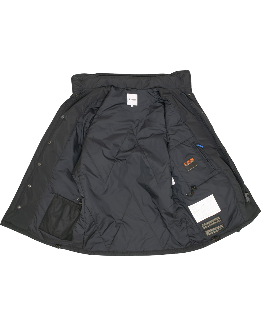 Heren | Jassen | Aspesi | New Field Jacket Nylon Navy