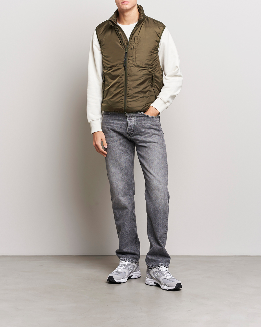 Heren | Jassen | Aspesi | Jil Padded Vest Dark Military