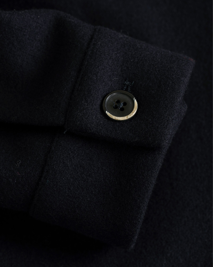 Heren | Jassen | Barena | Cedro Wool Shirt Jacket Navy