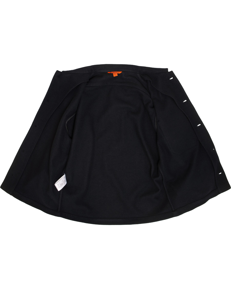 Heren | Jassen | Barena | Cedro Wool Shirt Jacket Navy