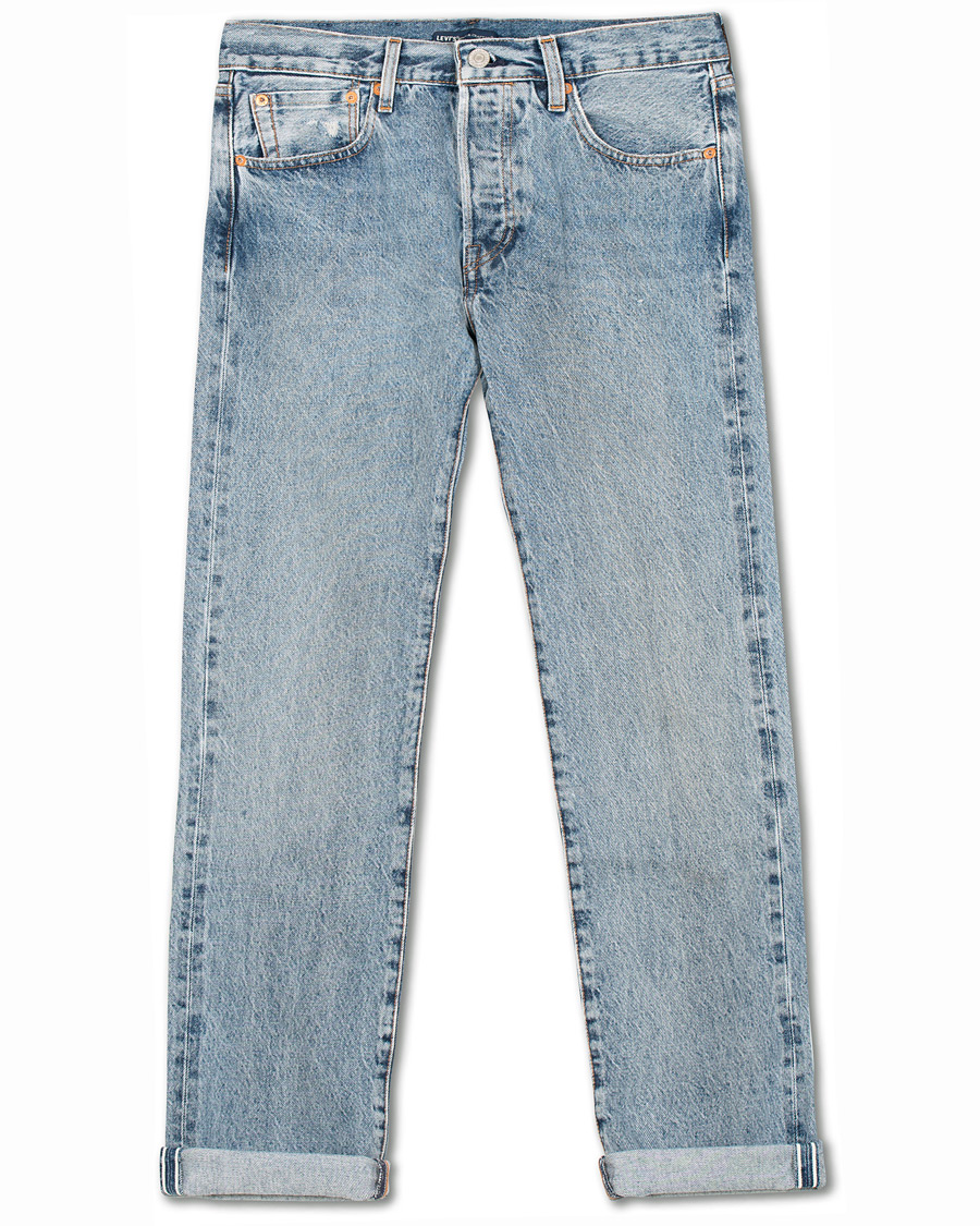 Heren | Jeans | Levi's Made & Crafted | 501 Original Fit Selvedge Jeans Katana