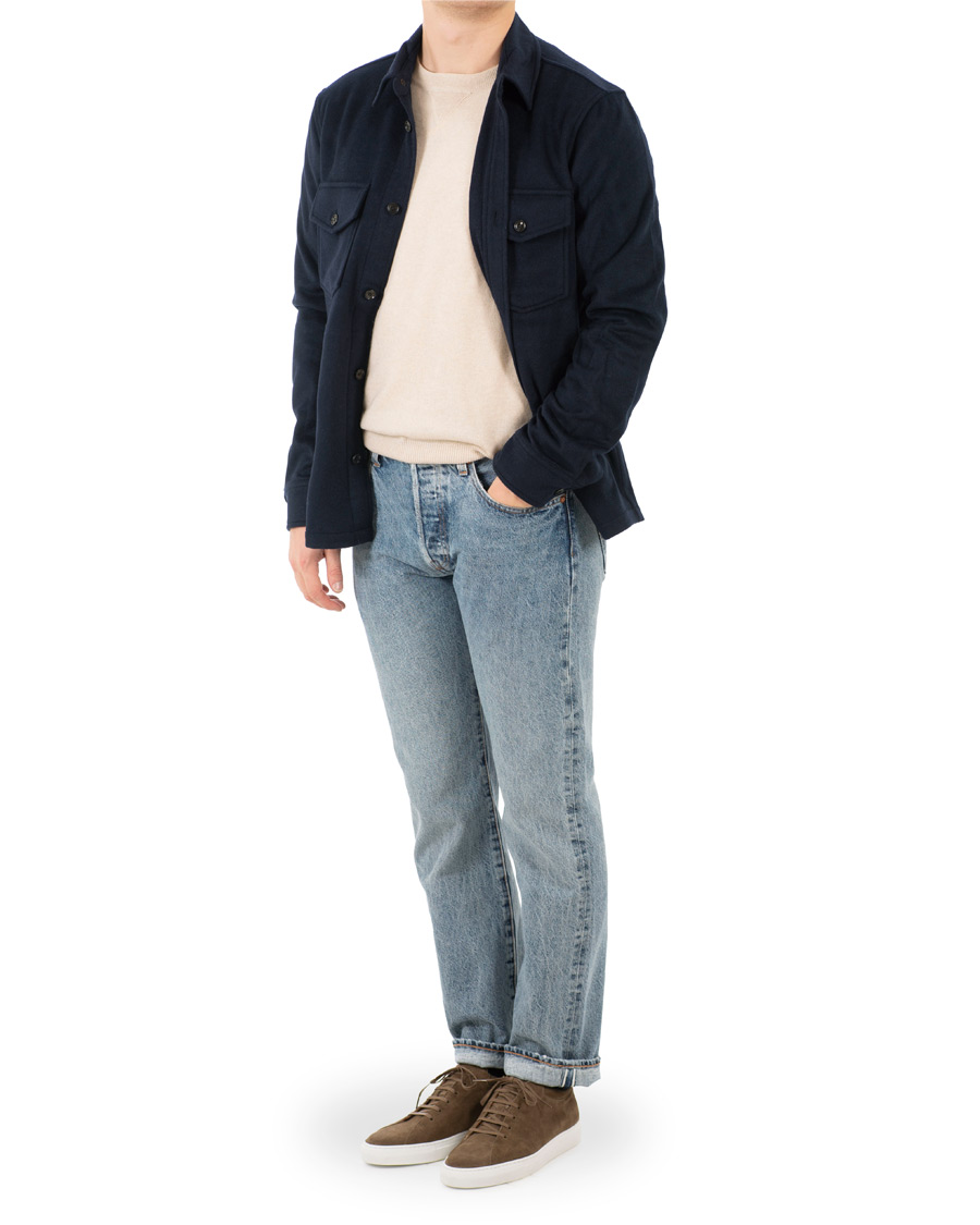 Heren | Jeans | Levi's Made & Crafted | 501 Original Fit Selvedge Jeans Katana