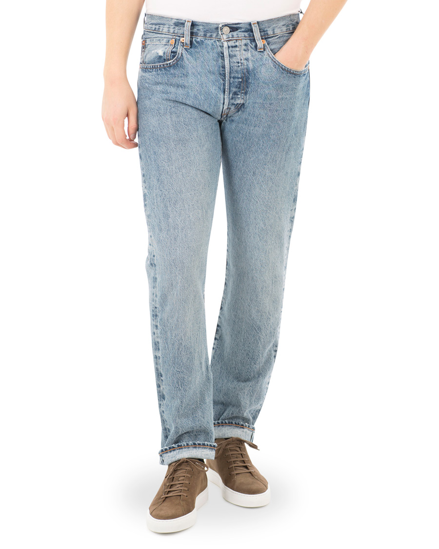 Heren | Jeans | Levi's Made & Crafted | 501 Original Fit Selvedge Jeans Katana