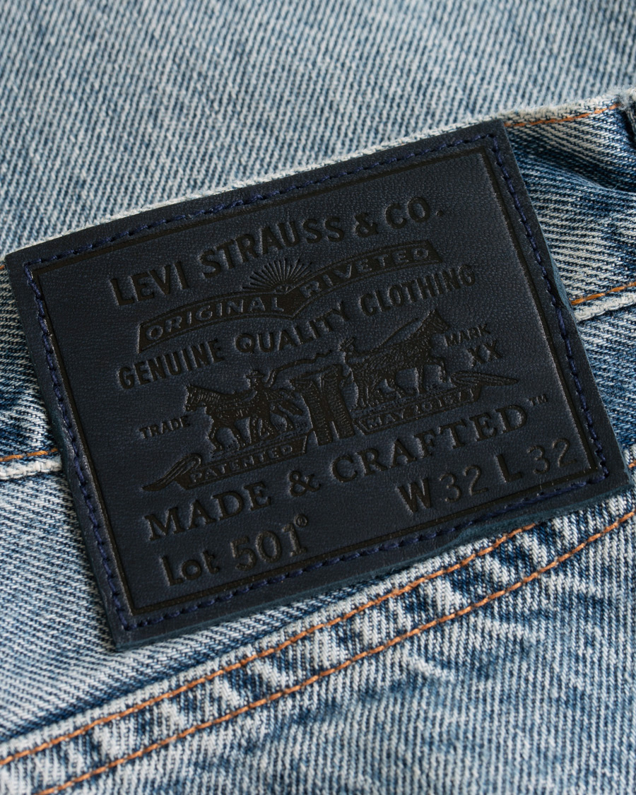 Heren | Jeans | Levi's Made & Crafted | 501 Original Fit Selvedge Jeans Katana