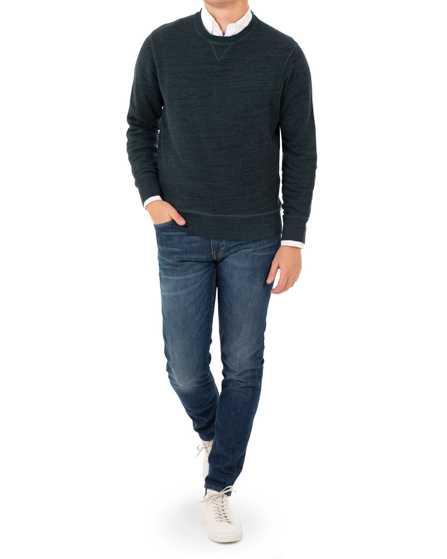 Heren | Truien | Levi's Made & Crafted | Crewneck Sweatshirt Blueshade Heather
