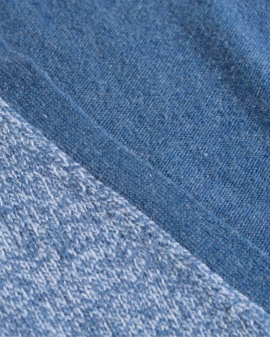 Heren | Truien | Stenströms | Lambswool Vest Blue