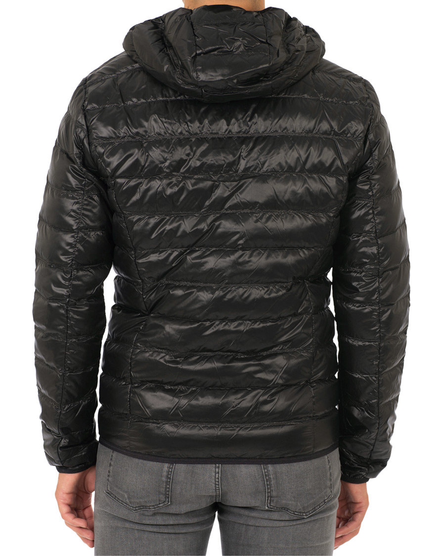 Heren | Jassen | EA7 | Train Core Light Down Hoodie Jacket Black