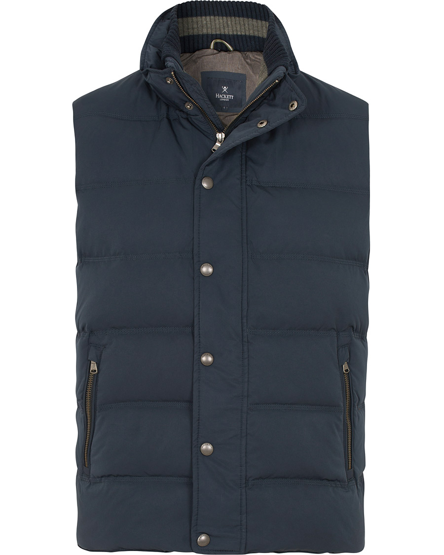 Heren | Jassen | Hackett | Classic Down Vest Navy