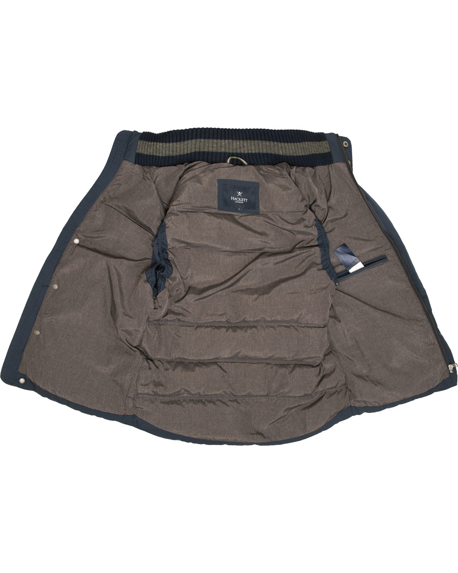 Heren | Jassen | Hackett | Classic Down Vest Navy