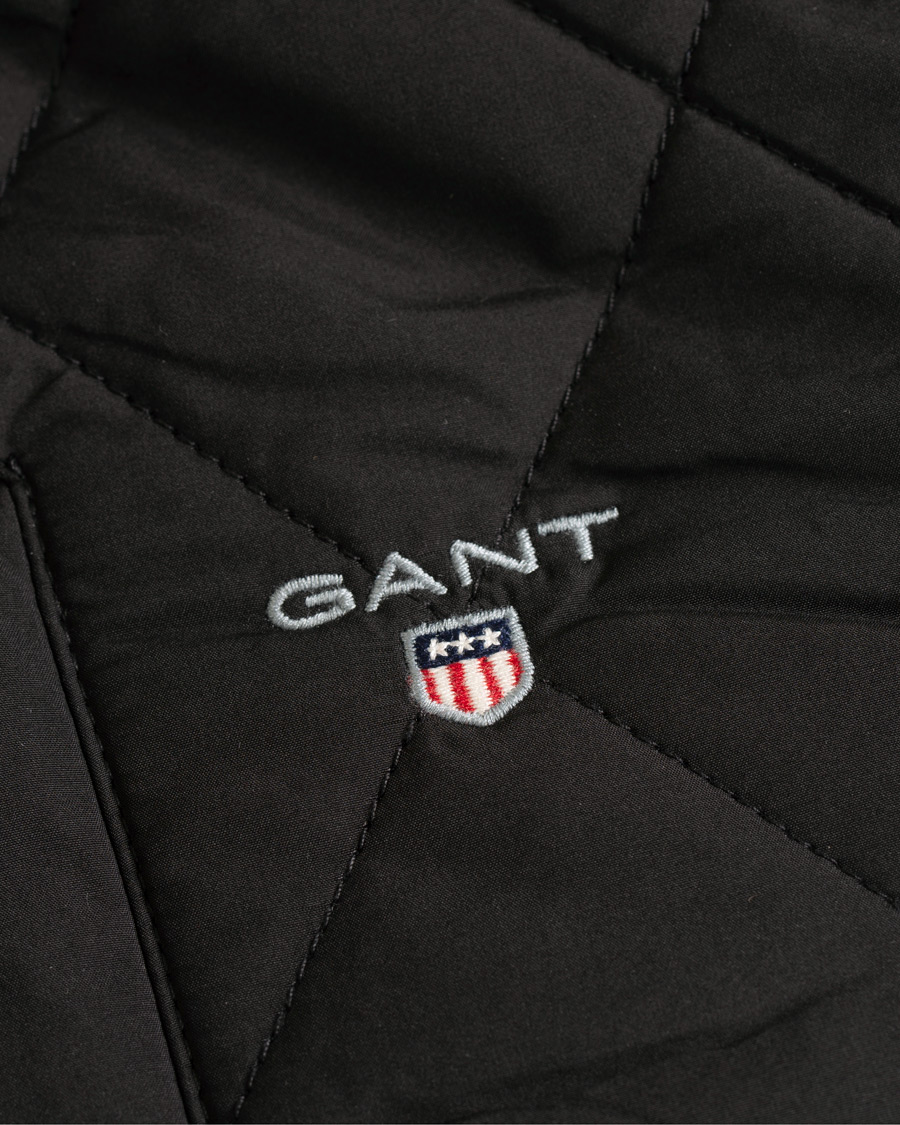 Heren | Jassen | GANT | The Quilted City Jacket Black