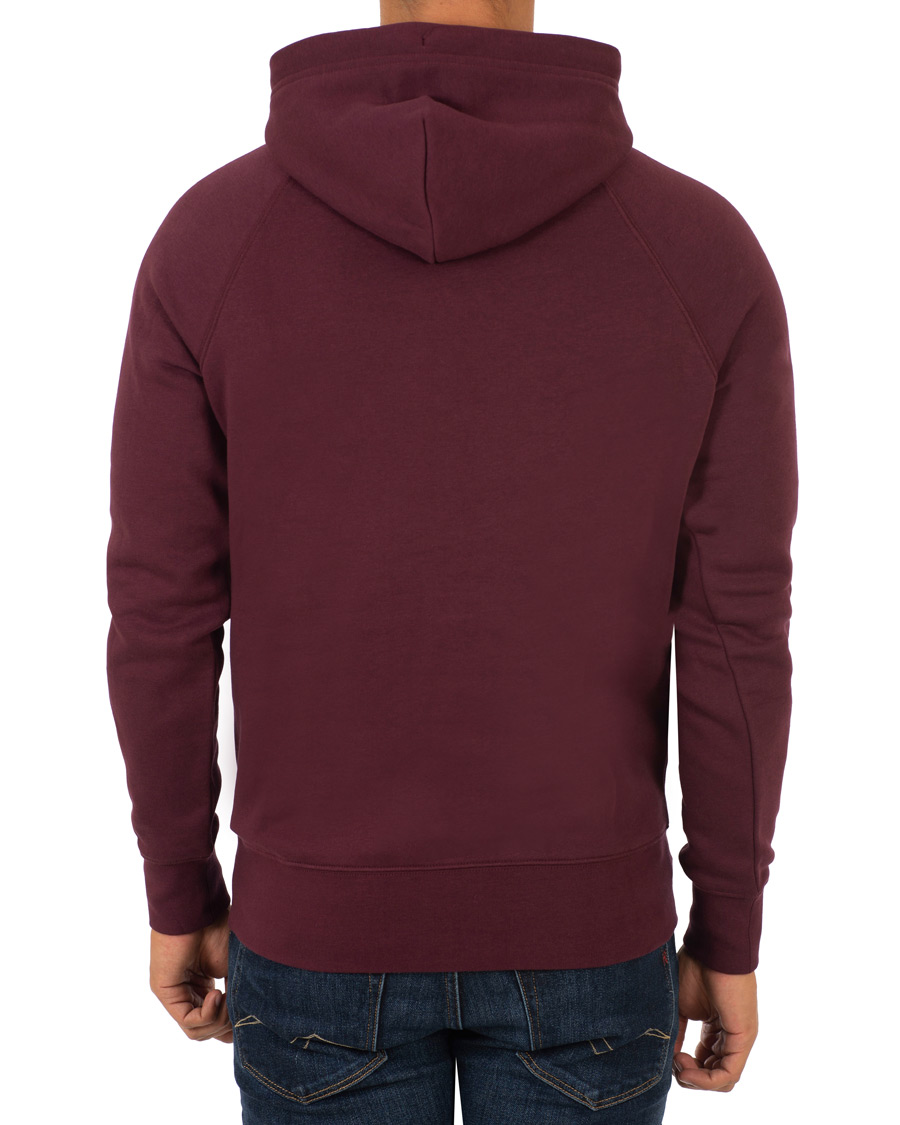 Heren | Truien | GANT | Shield Hoodie Purple Fig
