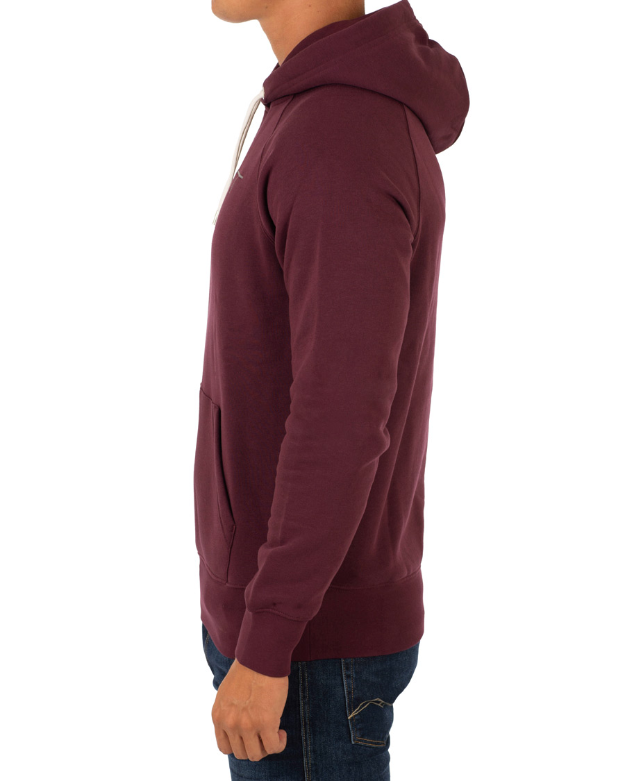 Heren | Truien | GANT | Shield Hoodie Purple Fig