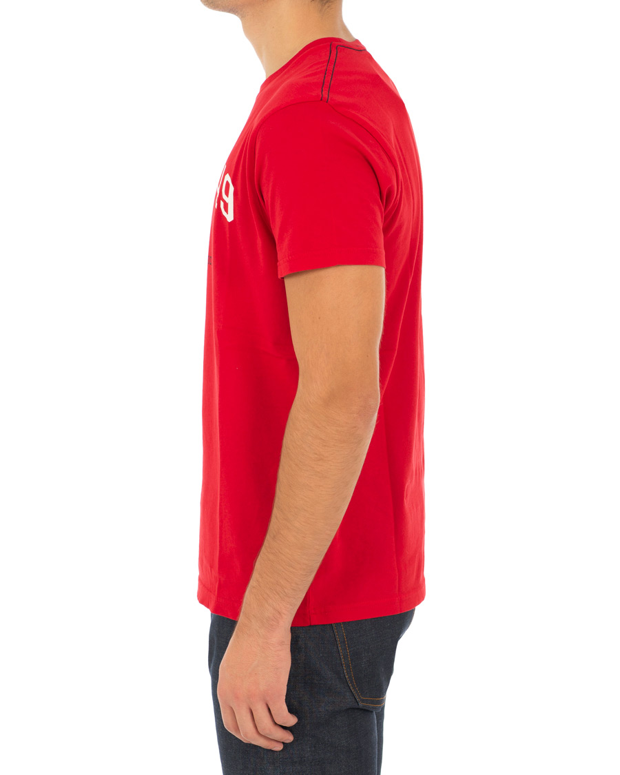 Heren | T-shirts | GANT | 1949 Crew Neck Tee Red