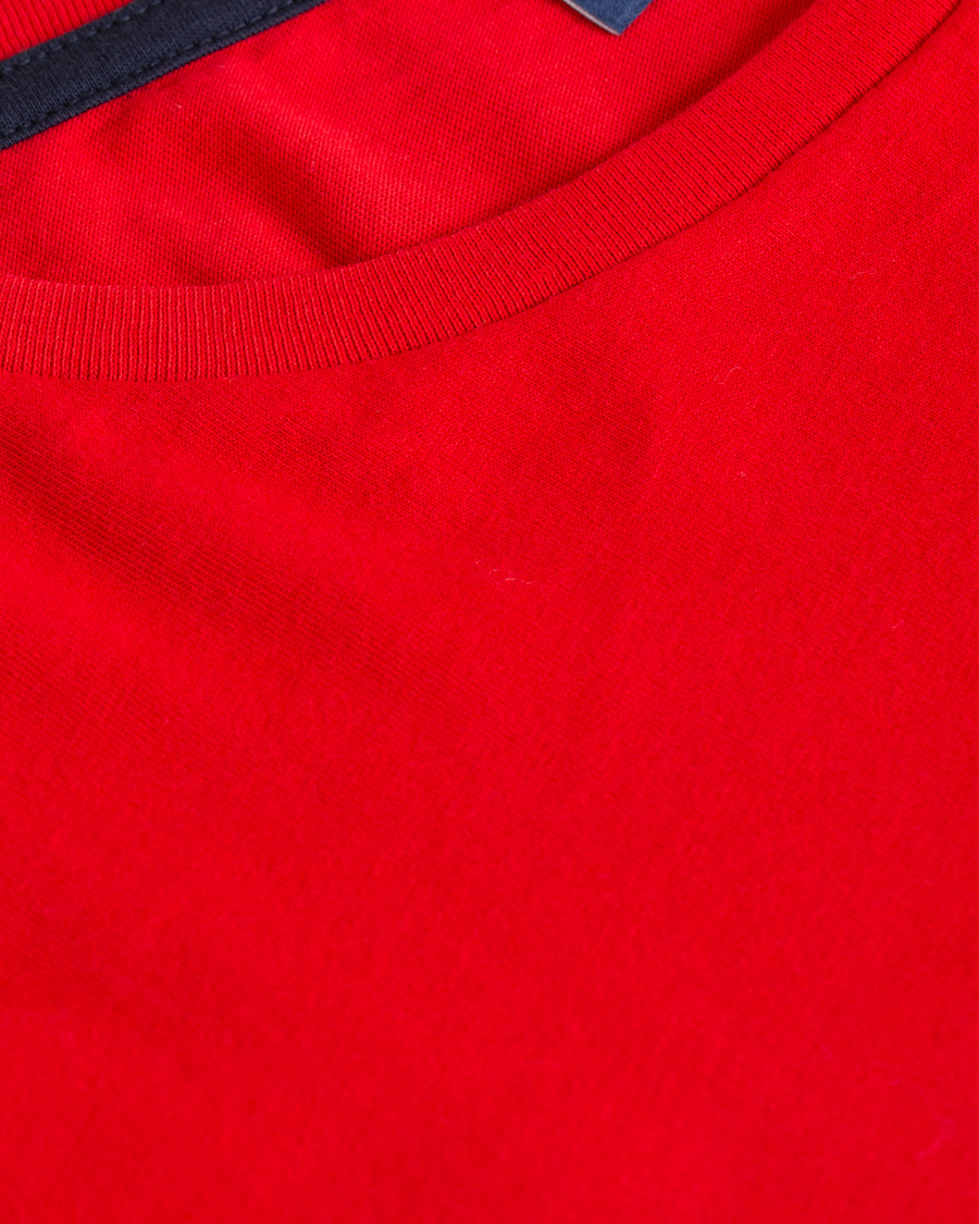 Heren | T-shirts | GANT | 1949 Crew Neck Tee Red