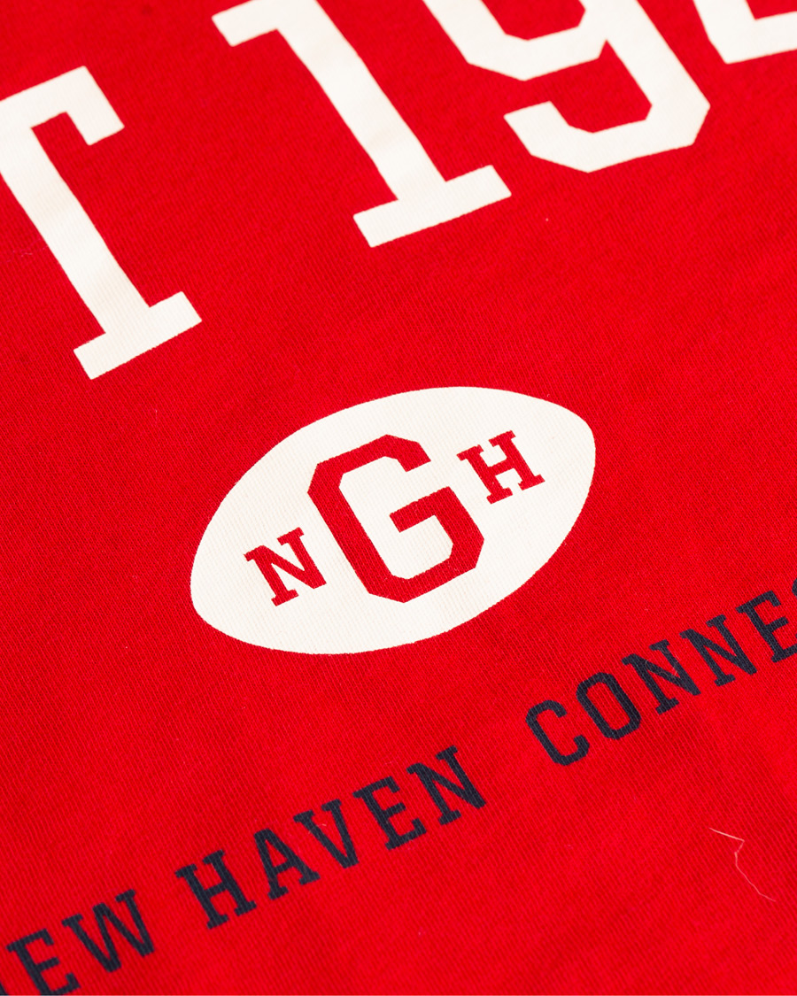 Heren | T-shirts | GANT | 1949 Crew Neck Tee Red