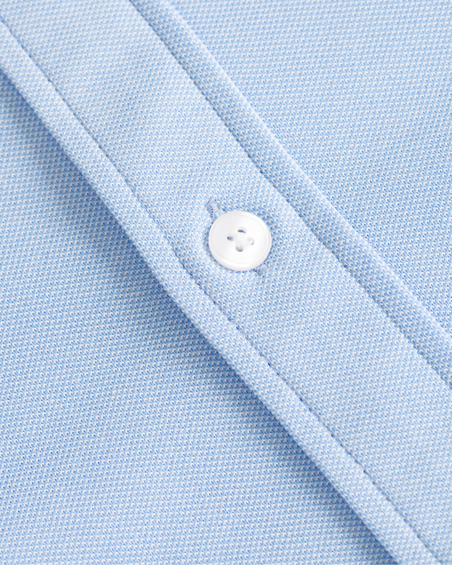 Heren | Overhemden | GANT | Slim Fit Tech Prep Pique Shirt Capri Blue