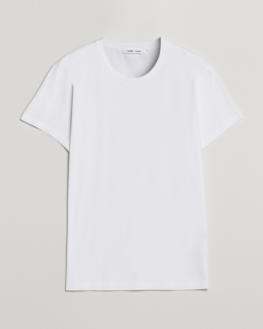 Heren |  | Samsøe Samsøe | Kronos Crew Neck Tee White