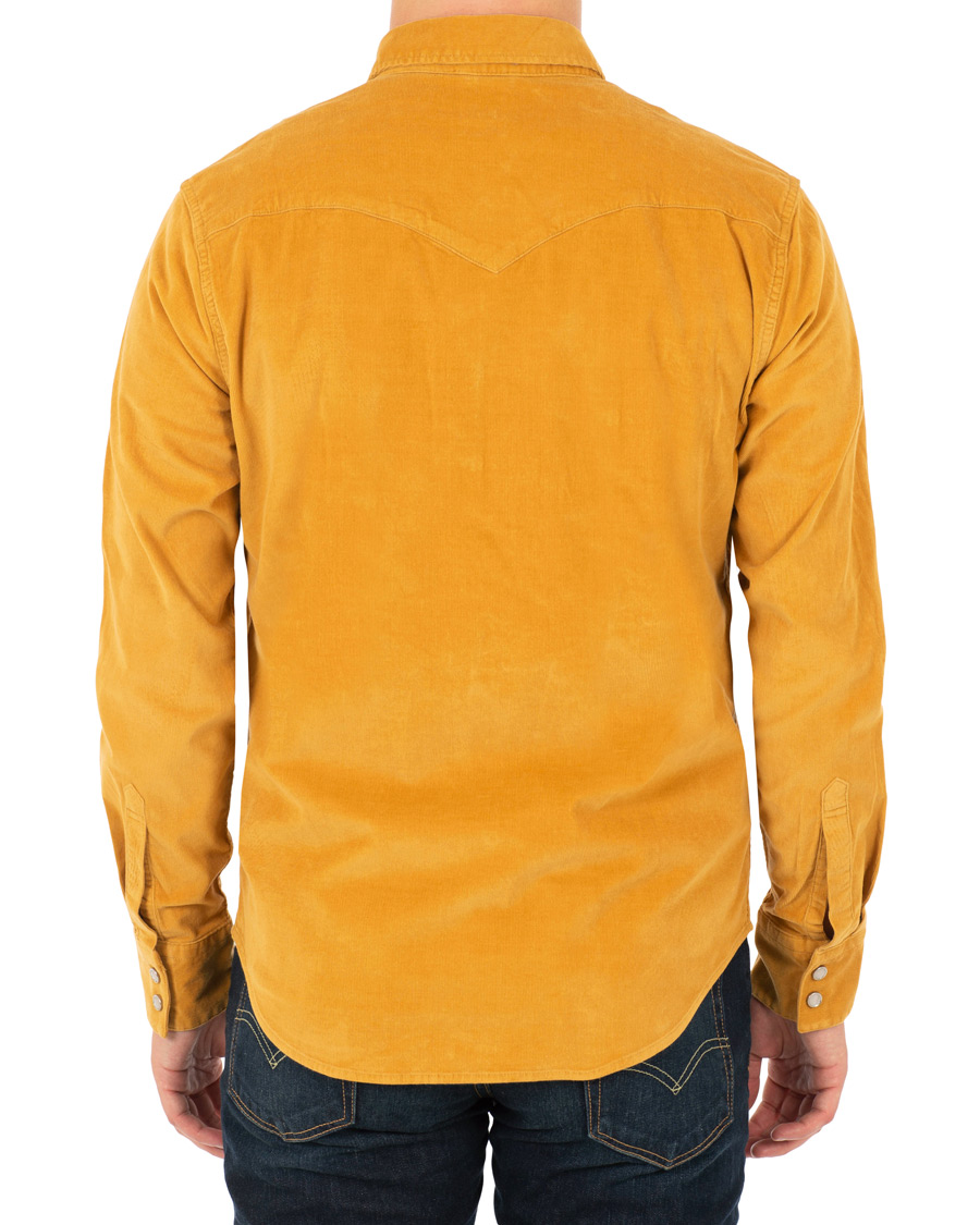 Heren | Overhemden | Levi's | Barstow Western Corduroy Shirt Yellow