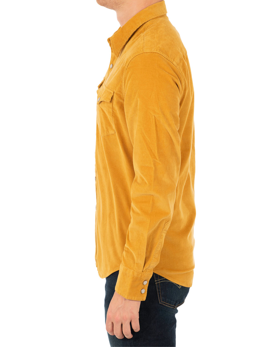 Heren | Overhemden | Levi's | Barstow Western Corduroy Shirt Yellow