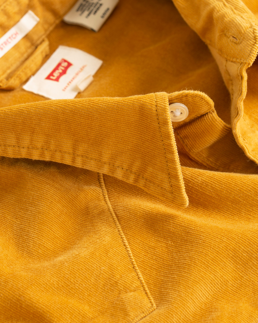 Heren | Overhemden | Levi's | Barstow Western Corduroy Shirt Yellow
