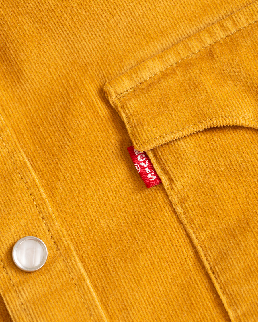 Heren | Overhemden | Levi's | Barstow Western Corduroy Shirt Yellow