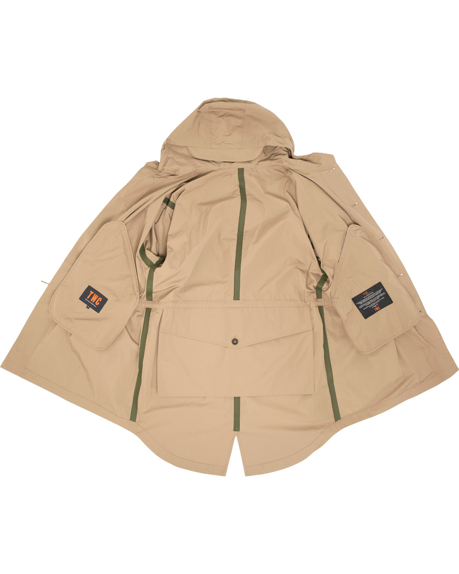 Heren | Jassen | The Workers Club | Packable Parka Fawn