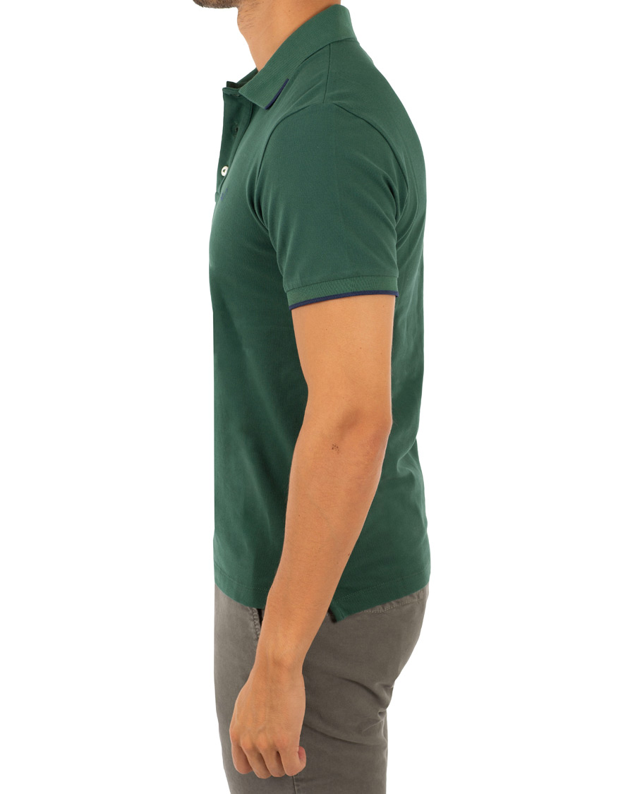 Heren | Polo's | Jacob Cohën | Cotton Stretch Polo Green