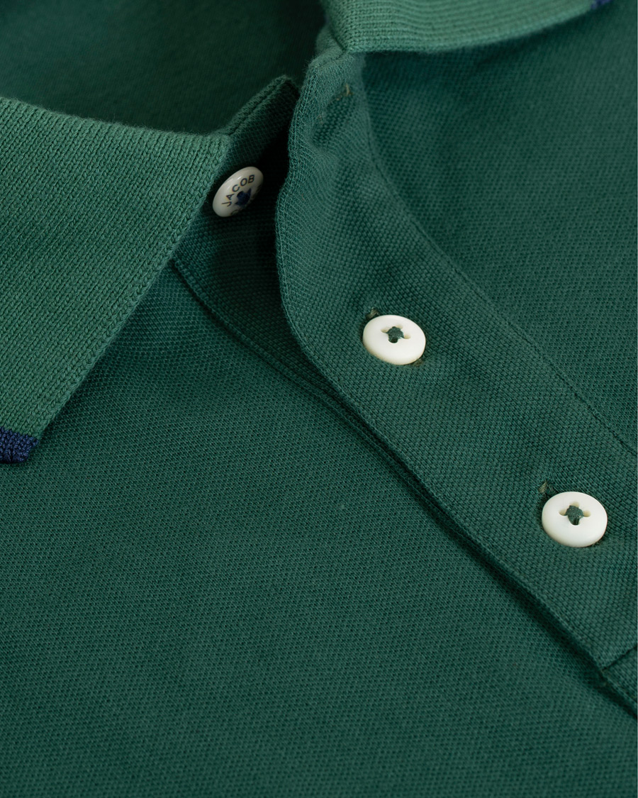 Heren | Polo's | Jacob Cohën | Cotton Stretch Polo Green