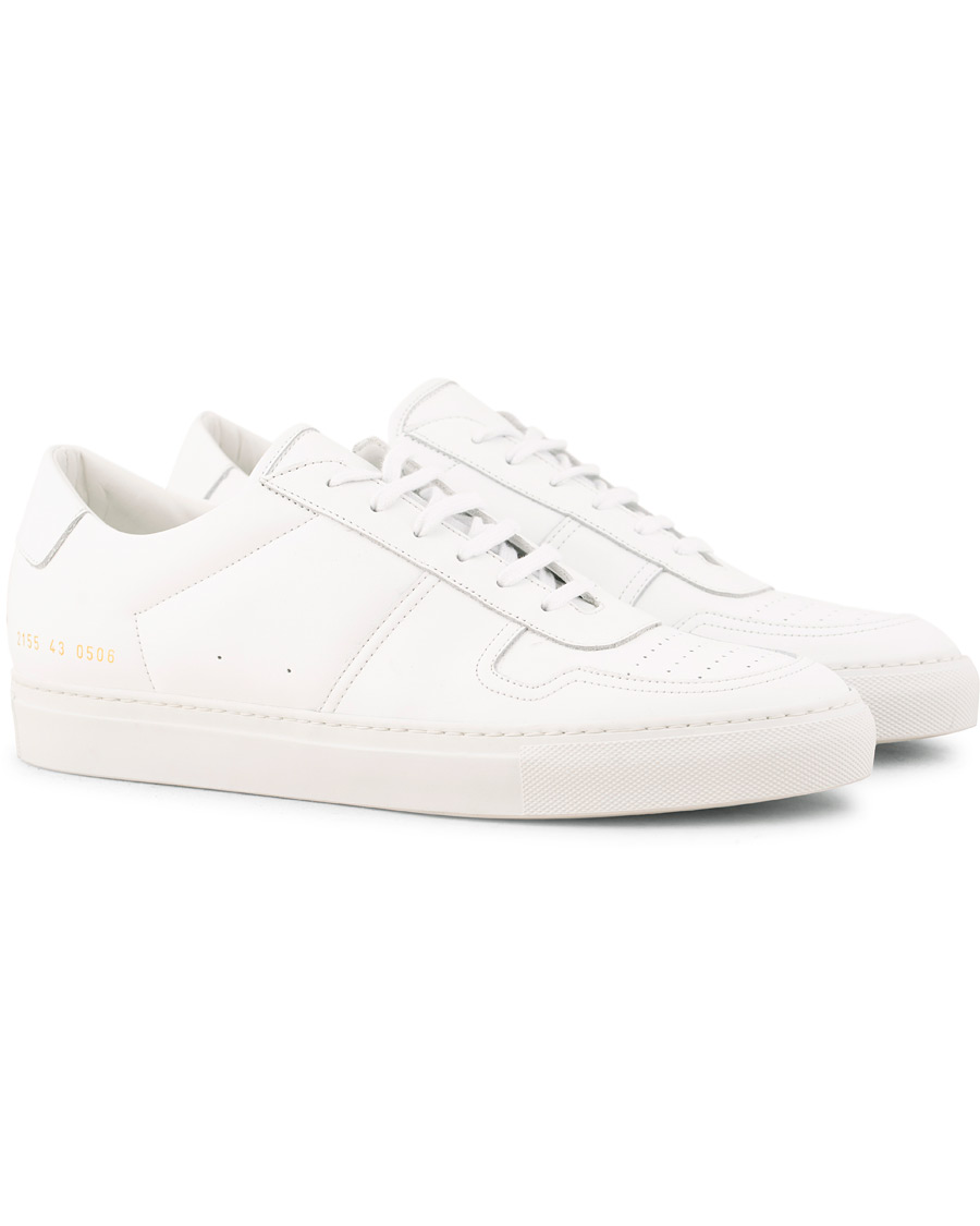 Heren | Common Projects B Ball Sneakers White Calf | Common Projects | B Ball Sneakers White Calf