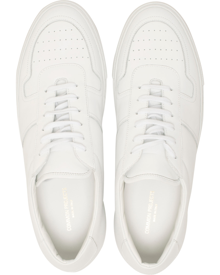 Heren | Common Projects B Ball Sneakers White Calf | Common Projects | B Ball Sneakers White Calf