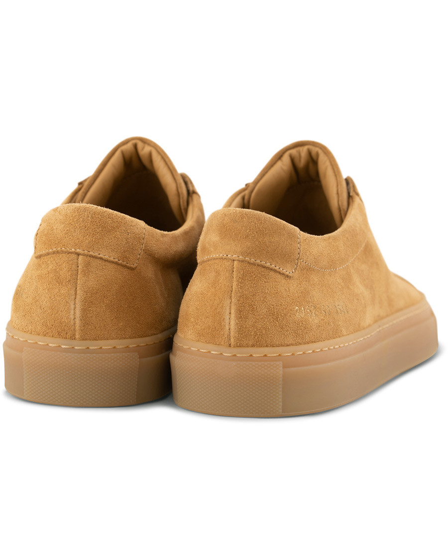 Heren | Common Projects Original Achilles Leather Sneakers Beige Suede | Common Projects | Original Achilles Leather Sneakers Beige Suede