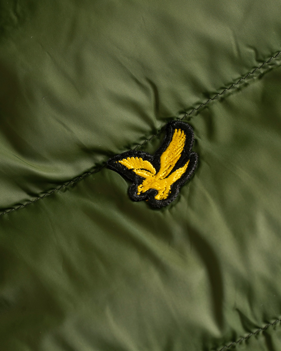 Heren | Jassen | Lyle & Scott | Lightweight Puffer Jacket Green