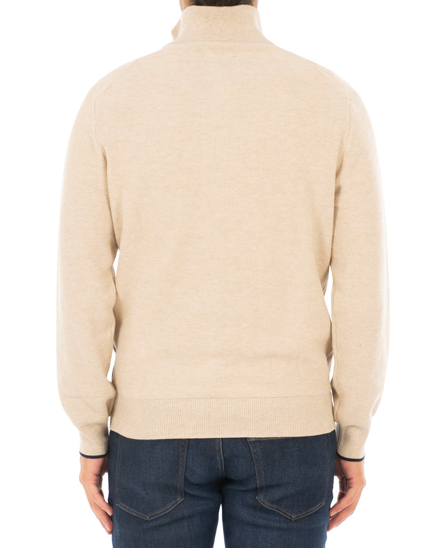 Heren | Truien | Polo Ralph Lauren | Texture Half Zip Oatmeal Heather