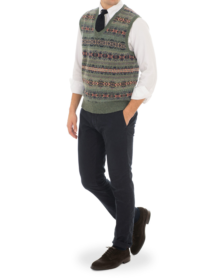 Heren | Truien | Polo Ralph Lauren | Wool Fairisle Crew Vest Lovette/Multi