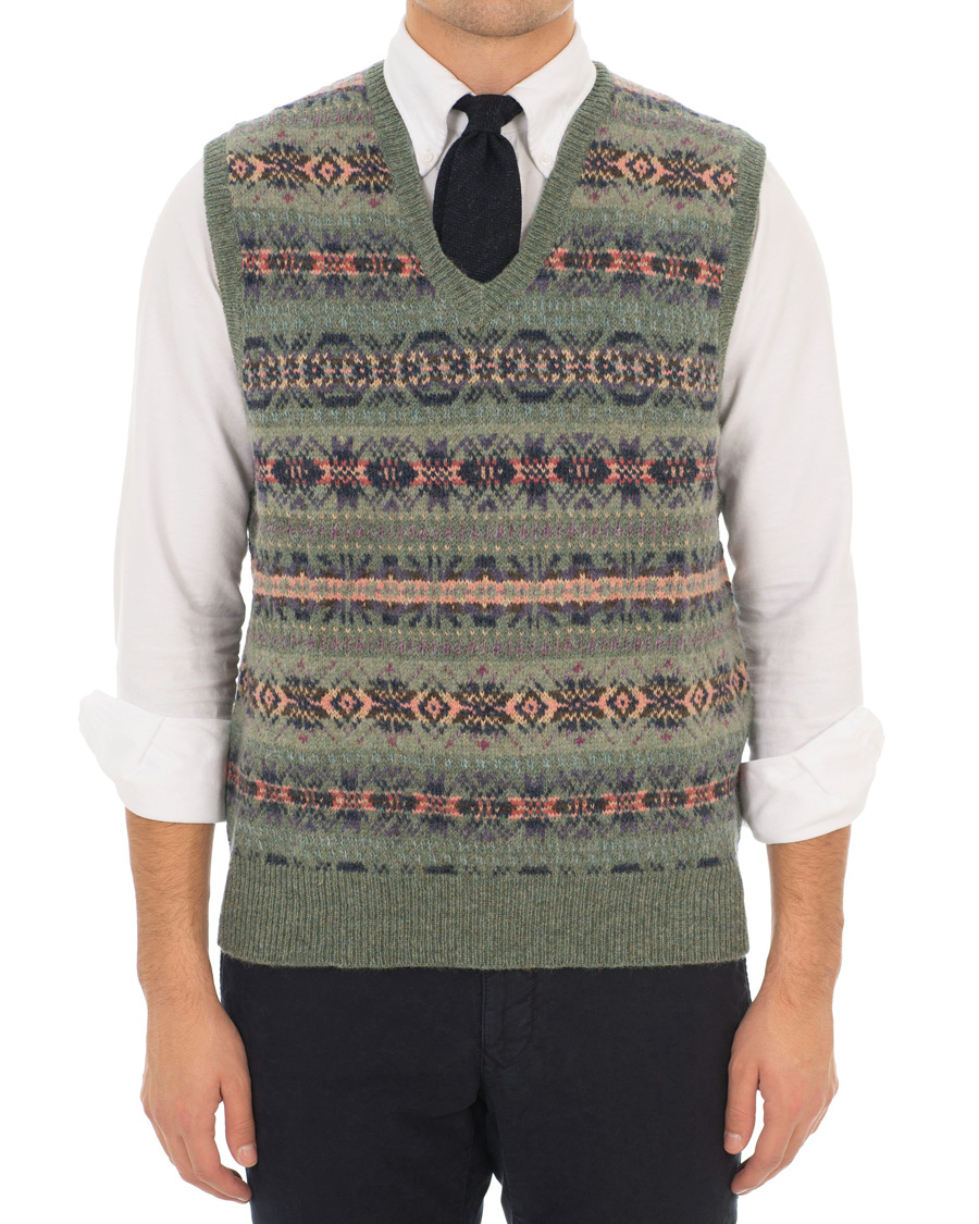 Heren | Truien | Polo Ralph Lauren | Wool Fairisle Crew Vest Lovette/Multi