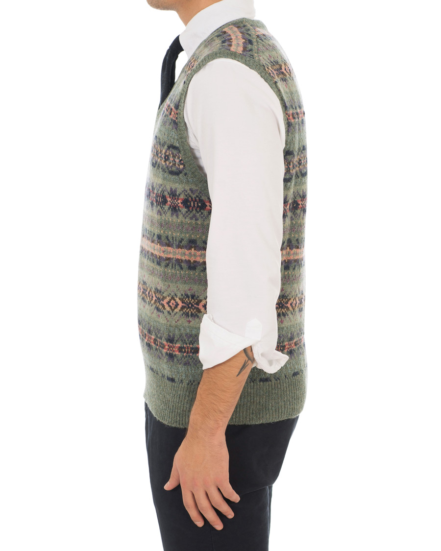 Heren | Truien | Polo Ralph Lauren | Wool Fairisle Crew Vest Lovette/Multi