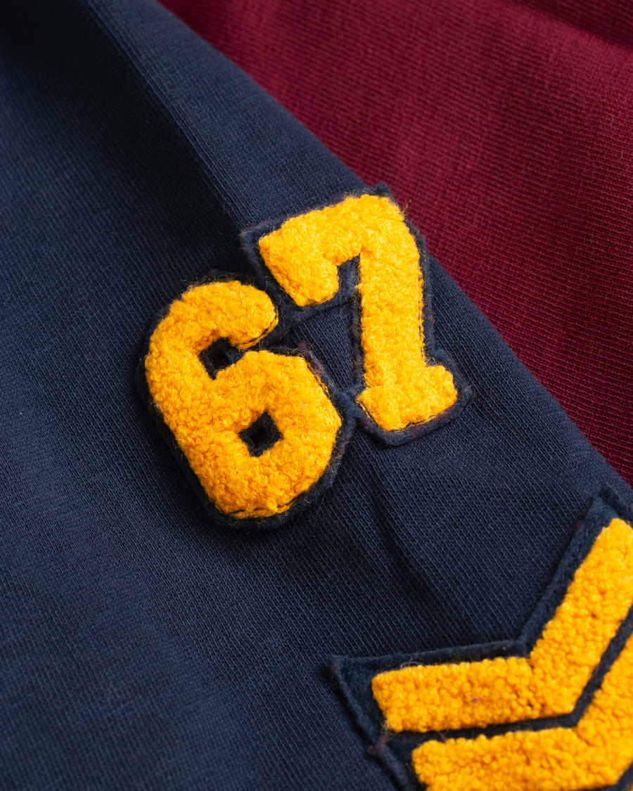 Heren | Truien | Polo Ralph Lauren | Teddy P Crew Neck Sweatshirt Cruise Navy/Classic Wine