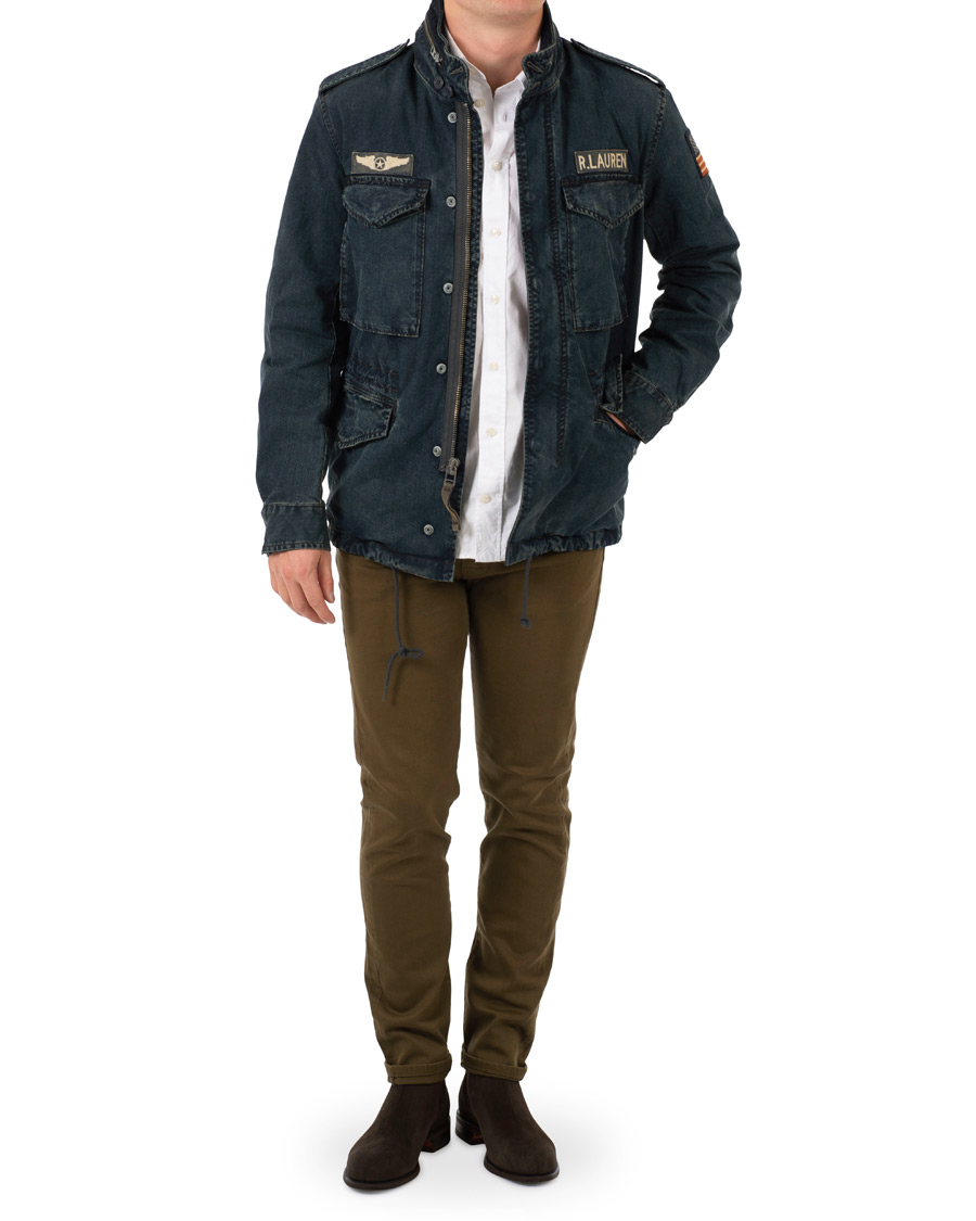 Heren | Jassen | Polo Ralph Lauren | Denim Field Jacket Harrison Wash
