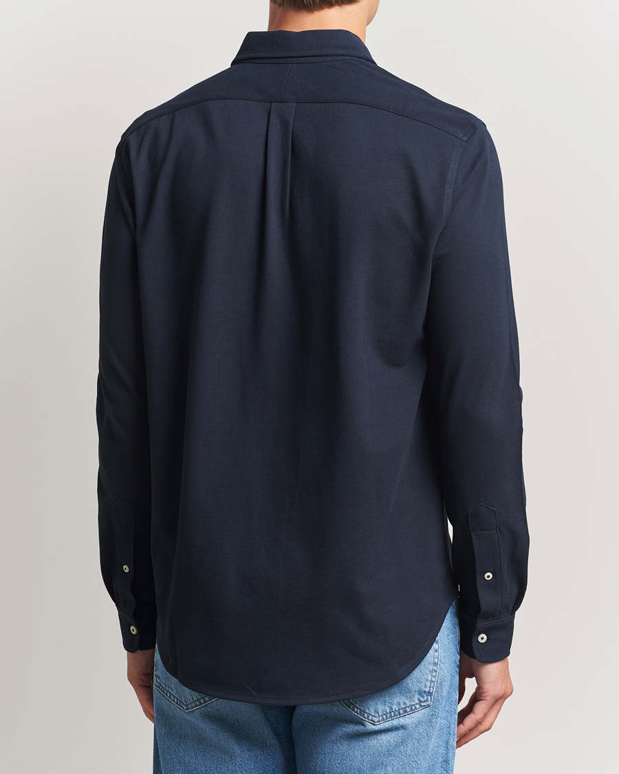 Heren | Overhemden | Polo Ralph Lauren | Featherweight Mesh Shirt Aviator Navy