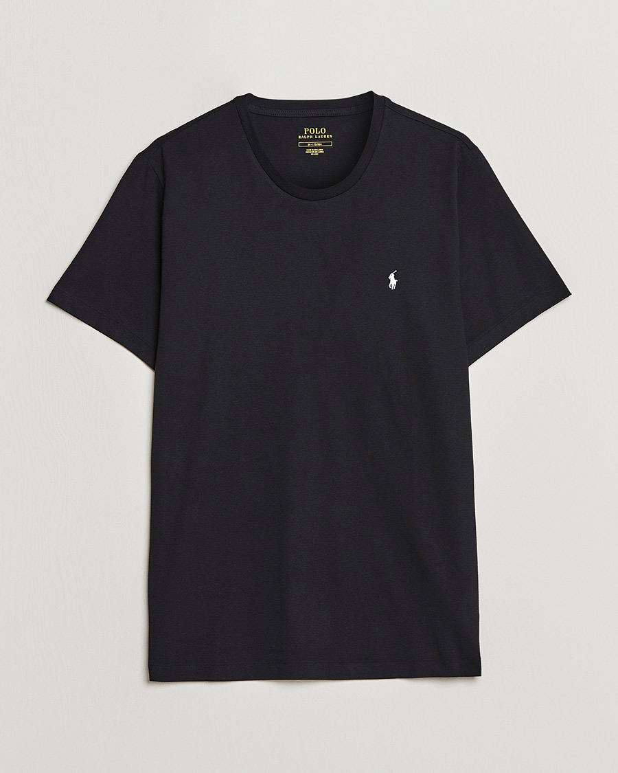 Heren | T-shirts | Polo Ralph Lauren | Liquid Cotton Crew Neck T-Shirt Black