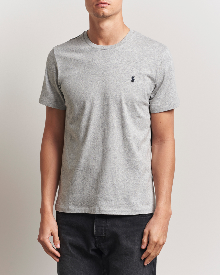 Heren | T-shirts met korte mouwen | Polo Ralph Lauren | Liquid Cotton Crew Neck Tee Andover Heather