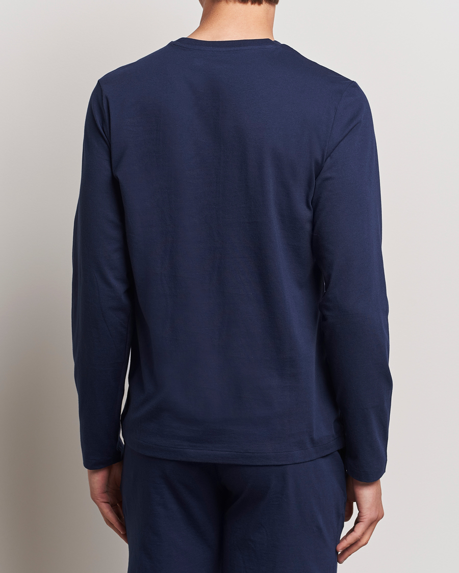 Heren | T-shirts | Polo Ralph Lauren | Liquid Cotton Long Sleeve Crew Neck T-Shirt Cruise Navy